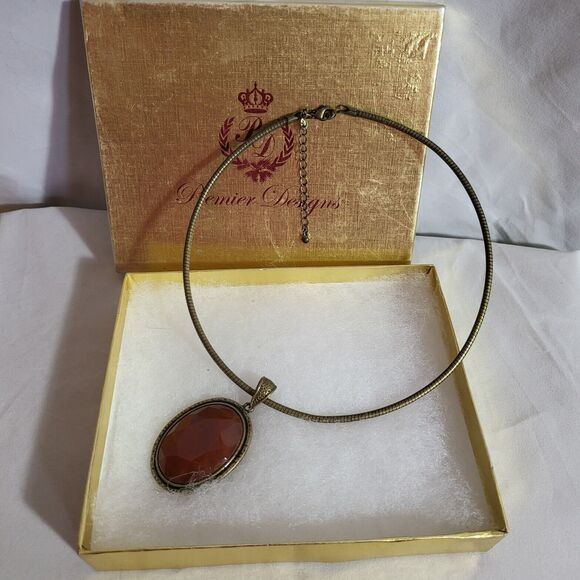 Premier Designs Jet Set 20081 Necklace & Pendant - Picture 1 of 5